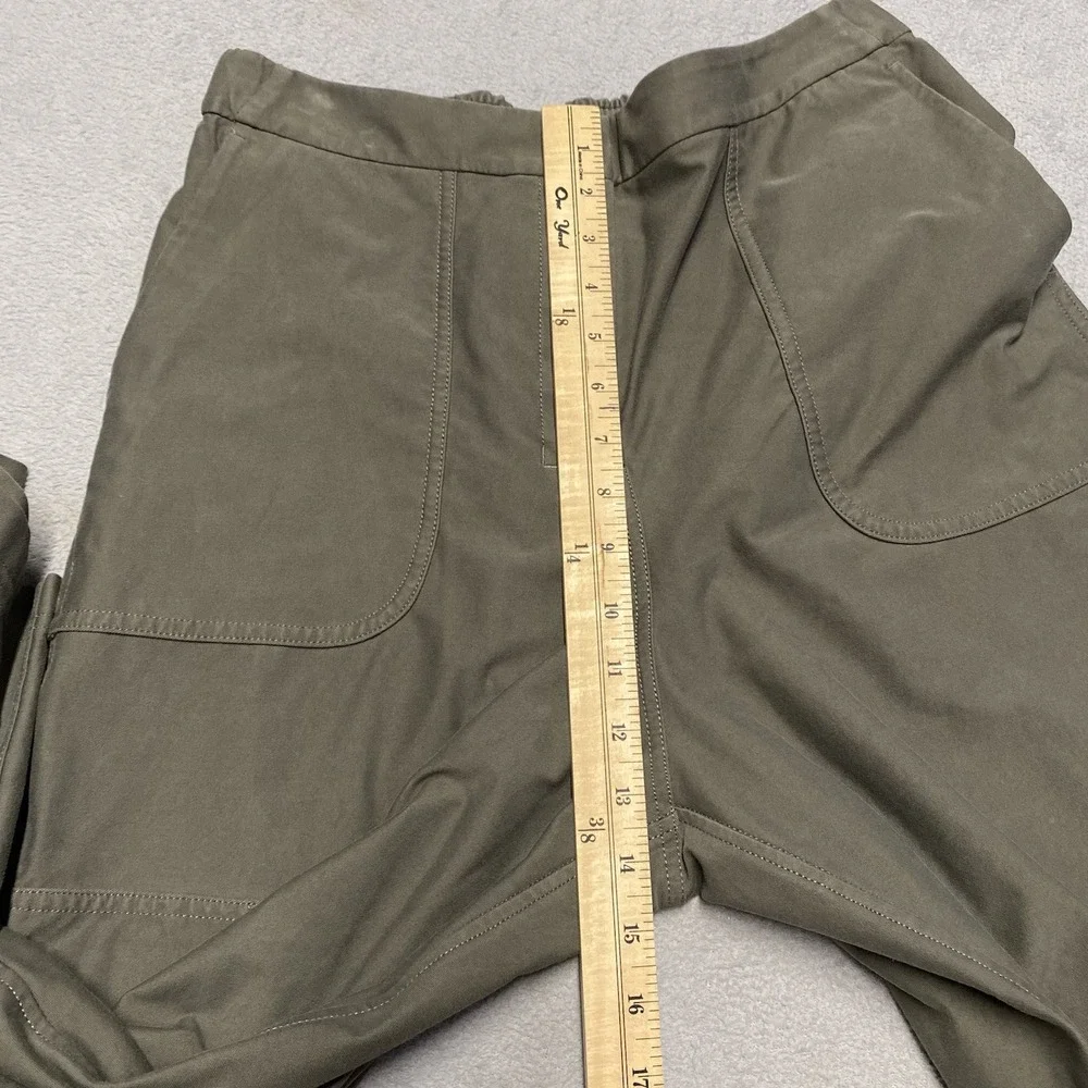Lululemon Light Utilitech Cargo Pants Womens 30 Army Green Olive High Rise Baggy - Picture 5 of 10